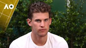 Dominic thiem practicing ahead of mutua madrid open (via rena) . Post Match Interview With Dominic Thiem 1r Australian Open 2017 Youtube