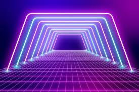 Download Abstract Neon Lights Background For Free Neon Backgrounds Neon Artwork Neon Lighting