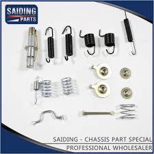 The rear brake plates where the handbrake cable is attached has a small rounded dome which was worn out and had to be welded to form the rounded. Auto Brake Shoe Adjusting Screw Set For Toyota Land Cruiser Oem 47406 60010 Buy Car Accessories Spare Parts Brake System Product On Saiding Auto Parts