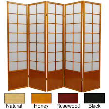 Enjoy free shipping & browse our great selection of accent furniture including hanging and folding room it may be used to divide a bedroom or define a room/space. Handmade 6 Wood And Rice Paper Zen Room Divider Overstock 3725725