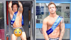 Sam Callahan risks indecent exposure as he bulges out of his boxers - Daily  Star