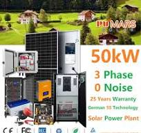 50kVA 50kW Solar Power Plant And Price - 2024