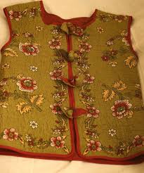 Desenli Yazma Arasi Islak Teknik Kece Calismasi Moda Dikis Yelek Dikis