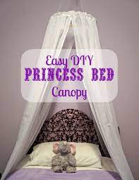 With a power miter saw, cut 2x2 boards to the width of the canopy. Easy Diy Princess Canopy Creative Ramblings