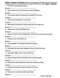 Together with a comma and a coordinating conjunction or a semicolon. Ela Common Core Simple Compound Sentences Worksheet By Scholastic Emplorium