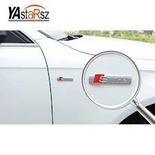 3d S Line Sline Car Front Grille Emblem Badge Stickers Accessories Styling For Audi A1 A3 A4 B6 B8 B5 B7 A5 A6 C5 C6 A7 Tt Affiliate Audi A1 Car