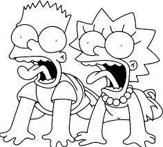 Dibujos De Los Simpson Para Colorear