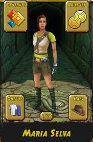 💃 🕺 acquire the outfits before the time is up! Maria Selva Temple Run Wiki Fandom
