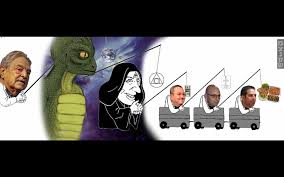 The cartoon showed netanyahu poisoning the dove of middle east peace. on wednesday, al arabiya reported on the cartoon that was published by the german newspaper stuttgarter zeitung. Pm S Son Posts Cartoon With Alleged Anti Semitic Origin To Slam Parents Critics The Times Of Israel