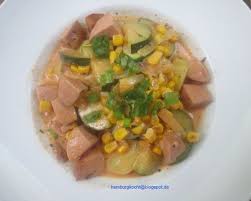 Hamburg Kocht Kochen Ohne Tute Zucchini Fleischwurst Pfanne Fleischwurst Wurstchen Fleisch