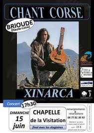 Photo Xinarca chant et cistre corses : Musique du monde a Brioude