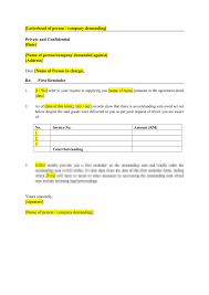 Part of a series on the. 4 In 1 Debt Recovery Letter Of Demand Templates Burgielaw