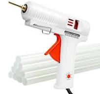 IAGLUAMGA Heißklebepistole mit Klebestiften, 100 Watt  Temperaturverstellbares Handwerksreparaturwerkzeug Klebepistole für  Heimwerker, Kunst-und ...