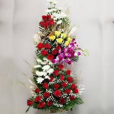 So if you've been caught out last minute, don't worry, we've got the perfect gift. Exotic Flower Arrangement Send Flowers Online Free Delivery