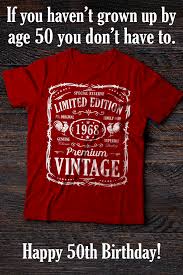 Happy Birthday T Shirts For Adults Happy 50th Birthday This Vintage Genuine 1968 Series Birthday Tshirt Limited Edition All Original 50th Birthday Funny 50th Birthday Birthday Wish For Husband