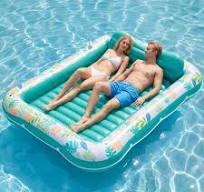 Amazon.com: Inflatable Tanning Pool Lounger Float, Stonful ...