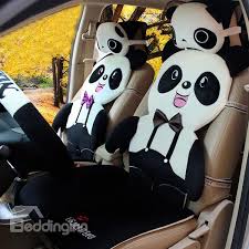 Joyous Lovely Panda Shape Ultra Soft And Comfortable Car Seat Cover Panda Items Panda Panda Love