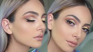 No se les olvide darme amorshh en mis redes y usar el hashtag #slaymiwa para que todos veamos las recreaciones de. Maquillaje Evento De Dia Con Delineador Amarillo Anna Sarelly Youtube