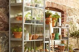 Instagrammer @robinschoutenart used two different ikea cabinets to create this minimalist plant setup. Best Of Ikea 2015 A Glass Greenhouse Cabinet Gardenista