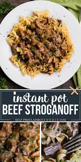 Instant Pot Beef Stroganoff Pot Recipes Healthy Instant Pot Recipes Instant Pot Soup Recipes