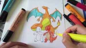How To Draw Pokemon No 4 Charmander No 5 Charmeleon No 6 Charizard Youtube How to draw charizard from pokemon! how to draw pokemon no 4 charmander no 5 charmeleon no 6 charizard