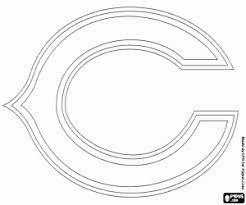 Logo Of Chicago Bears Coloring Page Chicago Bears Logo Chicago Bears Bear Coloring Pages