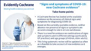 The main symptoms of coronavirus are: Featured Review Can Symptoms And Medical Examination Accurately Diagnose Covid 19 Disease Cochrane