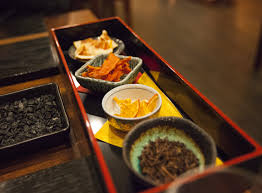 Japanese culinary practice that emphasizes the balance and seasonality of a series of dishes. Dining Experience At N Naka Los Angeles Resist The Mundane
