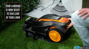 Worx Landroid M L Robotic Lawn Mower Installation English Www Worxlandroid Com Youtube