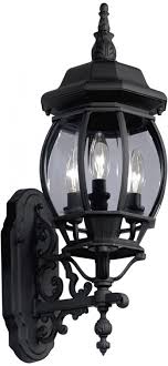 Portfolio 22 68 In H Black Outdoor Wall Light 848507001348 Ebay