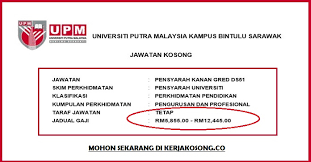 Universiti putra malaysia (upm), once known as universiti pertanian malaysia (university of agriculture) has evolved tremendously since its inception in 1931 as an institution dedicated to traditional agriculture. Jawatan Kosong Universiti Putra Malaysia Upm Pensyarah