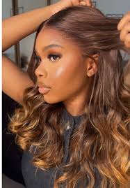 Brown to Honey Blonde Ombre Wig Review