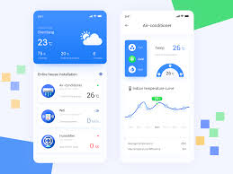 Smart Home Device Interface Mobile App Design Inspiration Smart Home Interface