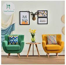 Us 180 0 Louis Fashion Living Room Sofas Nordic Single Chair Modern Coffee Shop Bedroom Simple Living Room Sofa Single Living Room Chairs Classy Living Room