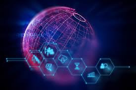 Introducing the 91 fintech modern icons to you! Foto Von Fintech Icon On Abstract Id 75397446 Lizenzfreie Bild Stocklib