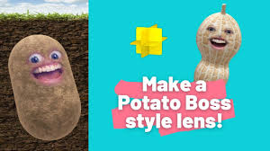 How to make a snapchat lens. Make Your Own Potato Boss Style Lens For Snapchat And Snap Camera