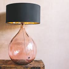5 out of 5 stars. Extra Large Round Pink Glass Lamp Graham Green