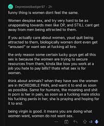 Really thought this was a troll but its not! Im thoroughly entertained :  rbadwomensanatomy