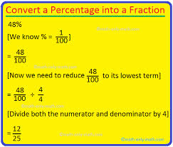 To convert 4/5 to a decimal, you can divide the numerator by the denominator: To Convert A Fraction Into A Percentage Converting Fraction To Percent