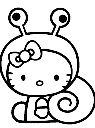 Hello Kitty Was Wearing A Cute Costume Coloring Page Hello Kitty Coloring Pages Kidsdrawing Hello Kitty Colouring Pages Hello Kitty Coloring Kitty Coloring