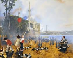 Faruk Cimok Ortakoy Cocuklari Painting Children Pinterest