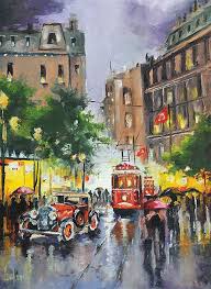 Istiklal Street Istanbul 1000pc Jigsaw Puzzle By Anatolian Istanbul Beautiful Oil Paintings Art
