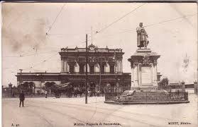 Plazuela Y La Antigua Estacion Del Ferrocarril De Buenavista 1908 De Este Lugar Partio El Primer Ferrocarri Fotos De Ciudades Fotos De Mexico Ciudad De Mexico