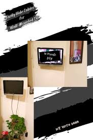 By mounting on the wall, valuable space is freed up under the tv. Hide Cables Easily For A Wall Mounted Tv 30 Minute Diy
