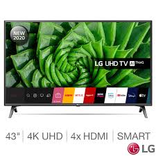 1080p are the past technology. Lg 43un80 43 Inch 4k Ultra Hd Smart Tv Costco Uk