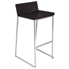 The zaire chair by acme furniture offers a vintage style inspired by parisian bistro chairs. Modern Stools Zaire Wenge Bar Stool Eurway Modern