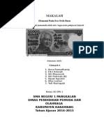 Makalah kebersihan lingkungan ini merupakan tugas dari teman saya yang masih sekolah. Proposal Kegiatan Kebersihan Sekolah