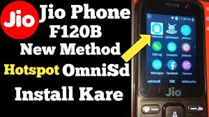 Jio Phone F120b Omnisd Hotspot Jbstore Kaise Install Kare How Install Omnisd In Jio Phone F120b Youtube
