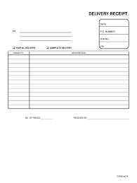 delivery receipt fill online printable fillable blank pdffiller