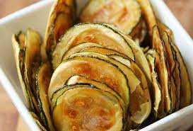 Easy Oven Baked Zucchini Chips Healthy Baked Zucchini Chips Recipe Paleo Kids Recipes Recipes Healthy Snacks